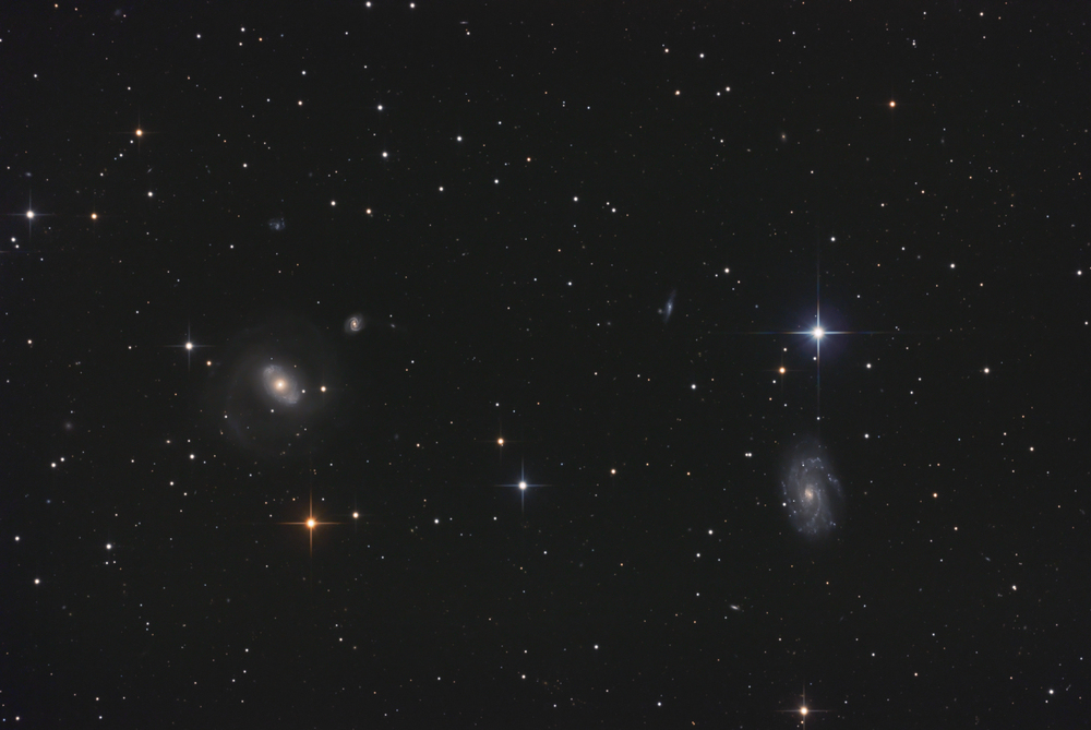 NGC 4151, 4156, 4145